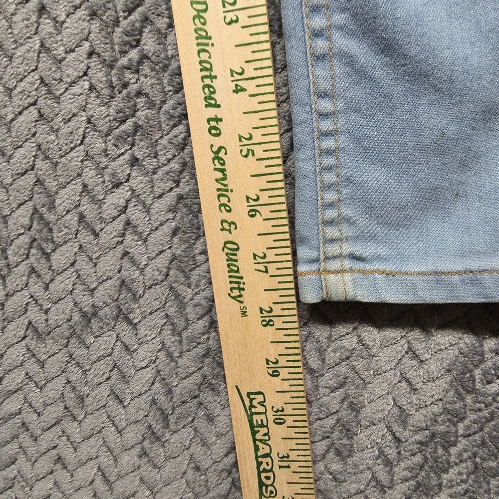 VTG Levis Jeans Mens 38x29 Brown‎ Label Cowboy Light Blue Straight Boot Leg READ